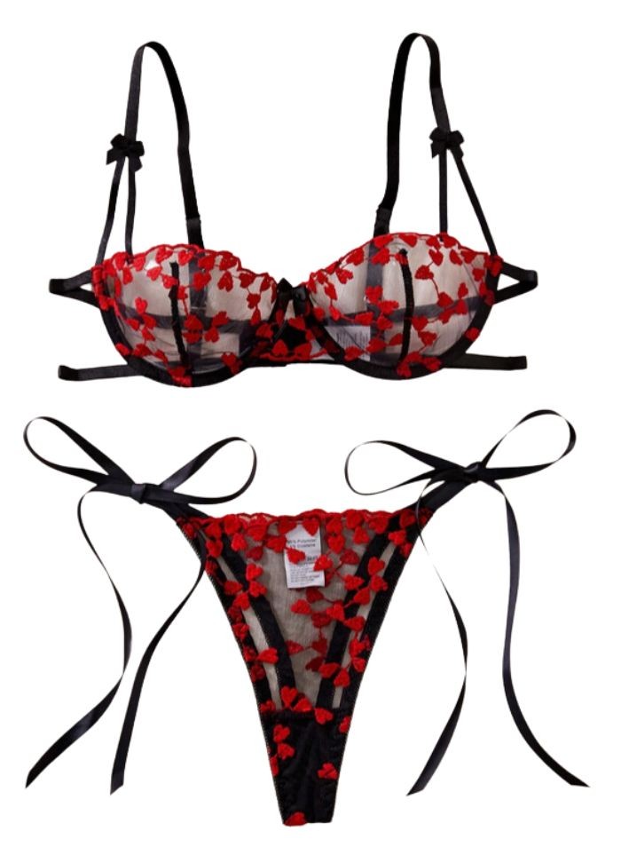 Lingerie sexy pour femme ensemble a petit prix pour faire plaisir à la Saint Valentin