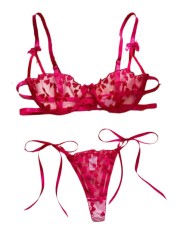 Lingerie coquine rose fuchsia a petit prix en vente chez Sophie Libertine Vannes