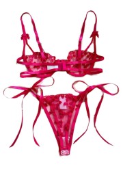 Sous vetement coquin rose fuchsia à petit prix en vente chez Sophie Libertine Vannes