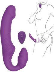 Gode Vibrant Rechargeable Strapless Designer Edition Nymphea Vibrating Strap-On