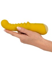 Vibromasseur flexible avec tête courbée pour stimulation du point G