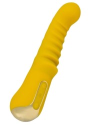 Vibromasseur en silicone hypoallergénique doux et soyeux