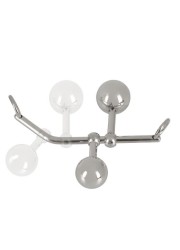 Système de bondage avec corde et boule style anal lock - Sophie Libertine Vannes