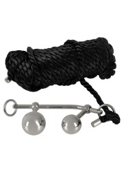 Plug de chasteté avec corde de bondage pour femme en vente chez Sophie Libertine Vannes