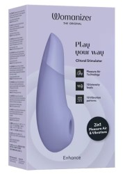 Stimulateur Womanizer Enhance violet – 10 modes de vibration et pulsation