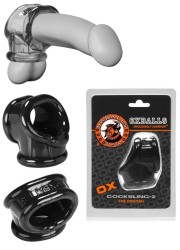 Cockring en TPR souple et extensible cet anneau de bite est parfait pour maintenir votre érection et stimuler vos couilles