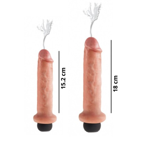 éjaculateur chair Squirting Cock réaliste avec possibilité de mettre du liquide dedans