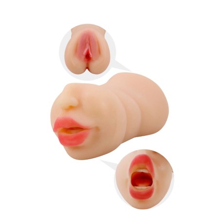 Masturbateur double - bouche et vagin a petit prix en vente chez Sophie Libertine Vannes