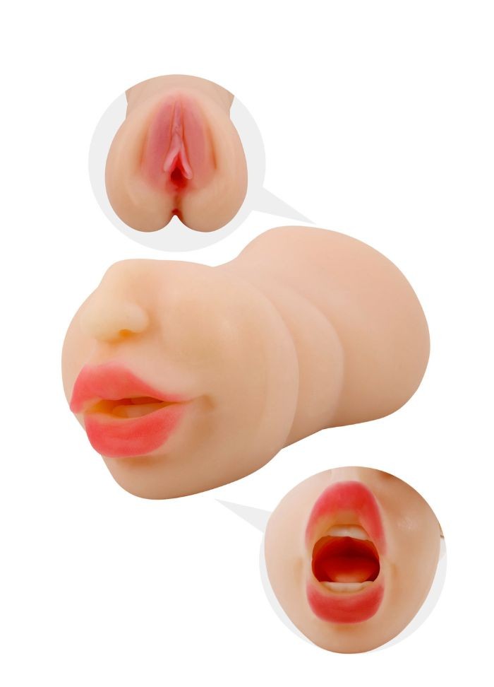 Masturbateur double - bouche et vagin a petit prix en vente chez Sophie Libertine Vannes