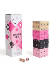 Tower of sex - tour de kapla qui te donne des cages coquins en vente chez Sophie Libertine Vannes