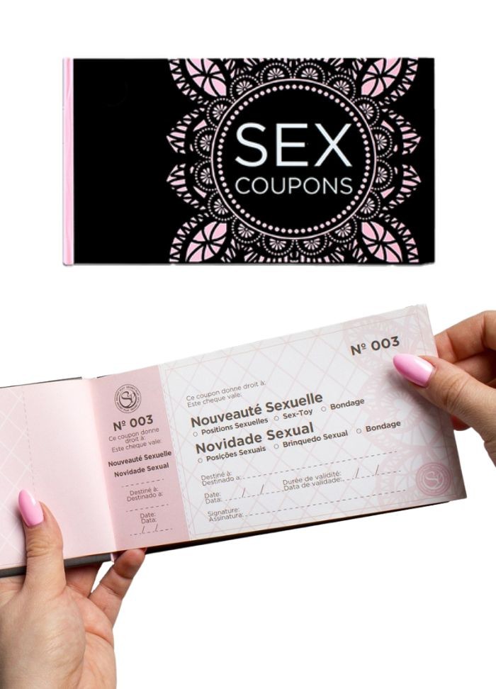Sex coupon - jeu érotique pour couple en vente chez Sophie Libertine Vannes