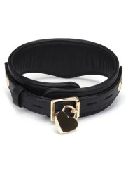 Collier en cuir véritable ajustable, confortable et élégant - Sophie Libertine Vannes