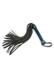 Martinet cuir noir et bleu Liebe Seele en vente chez Sophie Libertine Vannes