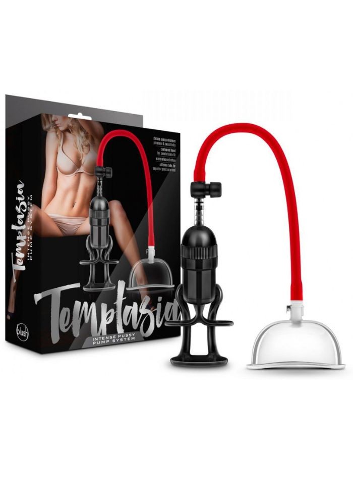 Pompe vaginale Temptasia disponible chez Sophie Libertine Vannes : design ergonomique et stimulation maîtrisée.