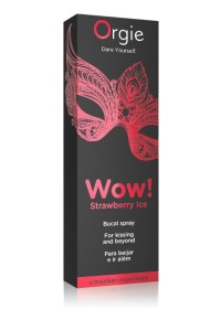 Un baiser fruité et intense avec ce spray oral à la fraise : effet glacé et goût sucré à croquer.