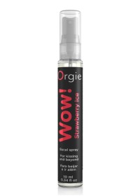 Spray buccal fraise ultra-sensoriel : fraîcheur, plaisir et douceur fruitée à chaque souffle.