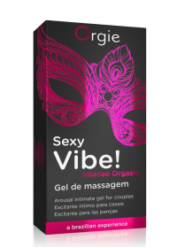 Orgie gel orgasmique pour couple - Stimule et excite le clitoris et le gland