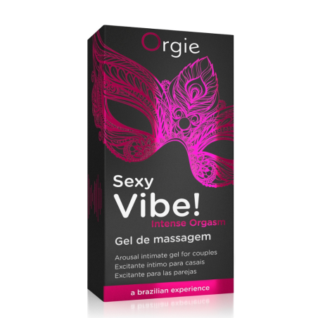 Orgie gel orgasmique pour couple - Stimule et excite le clitoris et le gland