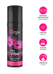 Gel d'excitation ORGIE Sexy Vibe! stimulant mixte pour couple ou personne seule