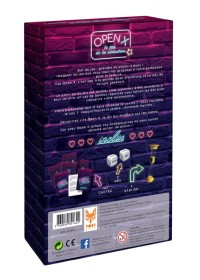 Jeu OPEN X carte coquine pour mettre l'ambiance et jouer à plusieurs - Sophie Libertine Vannes