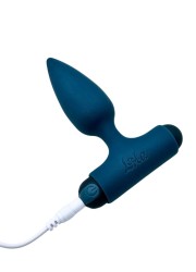 Base sécurisée et bouton de contrôle du plug Lola vibrant – jouet anal rechargeable, Sophie Libertine Vannes