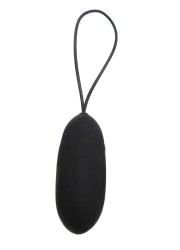 Jouez où vous voulez avec cet œuf vibrant noir télécommandé – Sophie Libertine Vannes vous accompagne.
