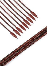 Détails du martinet en cuir Liebe Seele Cat‑O‑Nine Tails 81 cm – élégance BDSM