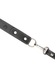 Paddle en cuir noir en vente chez Sophie Libertine Vannes Sextoy