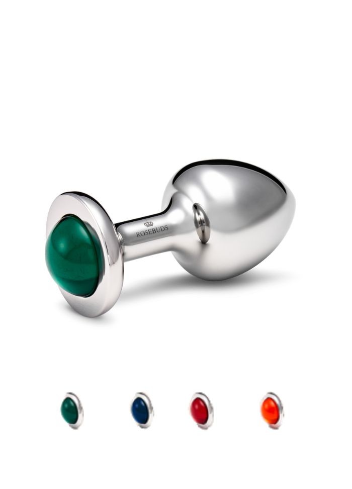 Rosebud en taille S cabochon en verre en vente chez Sophie Libertine
