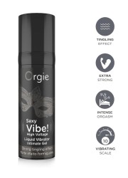 ORGIE High Voltage – le gel qui vibre en externe vendu chez Sophie Libertine Vannes