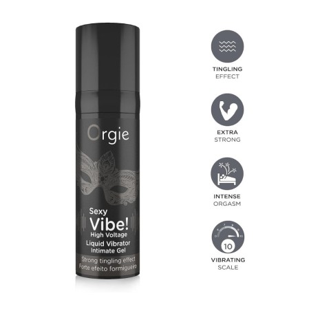 ORGIE High Voltage – le gel qui vibre en externe vendu chez Sophie Libertine Vannes