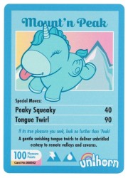 Sophie Libertine vannes Vibromasseur Clitoridien UniHorn Mount’n Peak bleu pastel