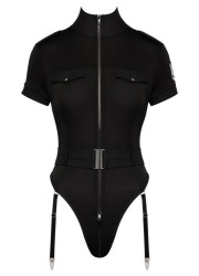 Tenue sexy - body de Police Cottelli inspiration BDSM chic Sophie Libertine Vannes