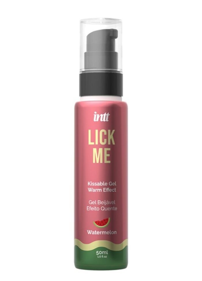 Gel comestible INTT Lick Me Watermelon 50 ml – effet chauffant, Sophie Libertine Vannes
