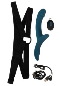 gode ceinture avec télécommande sans fil avec portée de 8 mètres