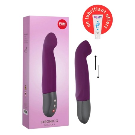 offre promotionnelle stronic pulsateur G avec un lubrifiant 100 ml offert
