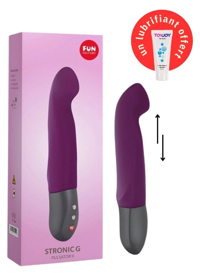offre promotionnelle stronic pulsateur G avec un lubrifiant 100 ml offert