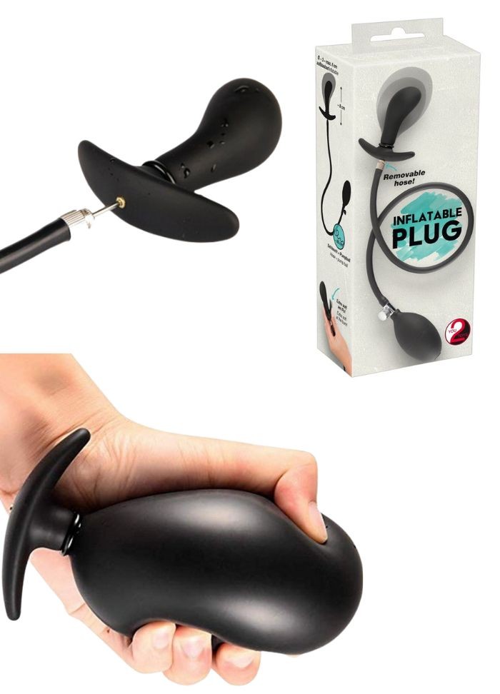 Plug gonflable pour couple en vente chez Sophie Libertine Vannes sexshop Morbihan