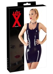 Emballage discret de la robe débardeur latex noir – Sophie Libertine Vannes