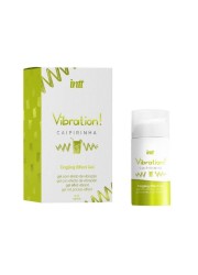 Gel vibrant Intt Caipirinha au design tropical et ludique. Gel doux, léger et agréable à appliquer.