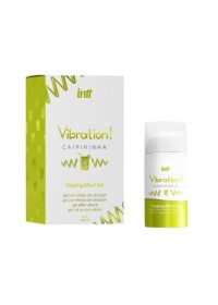 Gel vibrant Intt Caipirinha au design tropical et ludique. Gel doux, léger et agréable à appliquer.