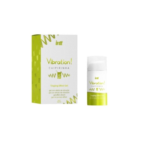 Gel vibrant Intt Caipirinha au design tropical et ludique. Gel doux, léger et agréable à appliquer.