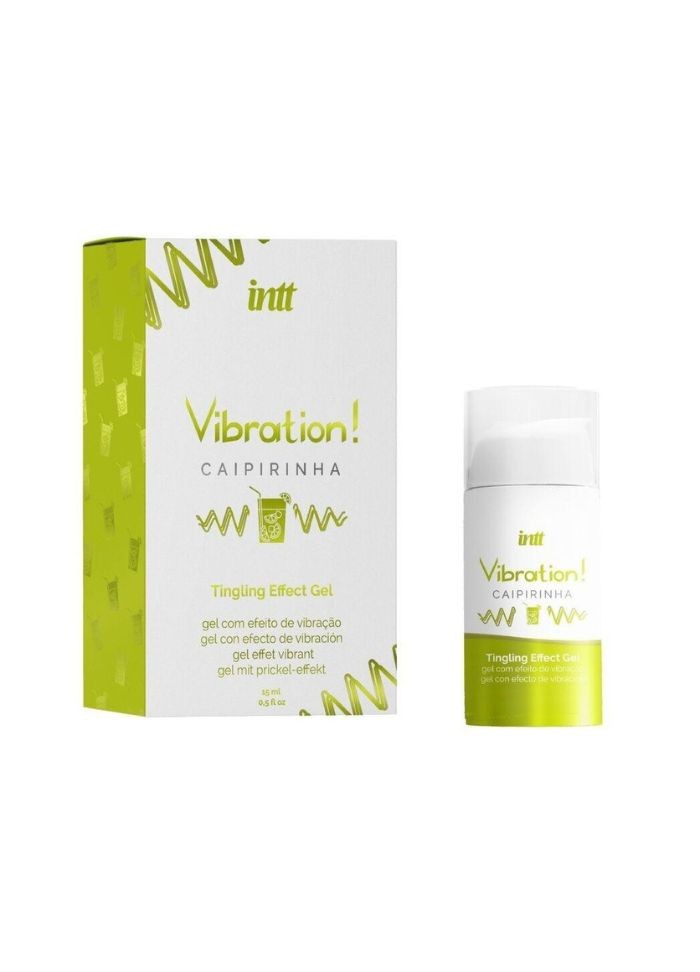 Gel vibrant Intt Caipirinha au design tropical et ludique. Gel doux, léger et agréable à appliquer.