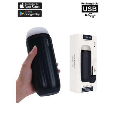 Svakom Sam NEO pro 2 - Masturbateur connecté avec application smartphone pour prendre le contrôle à distance