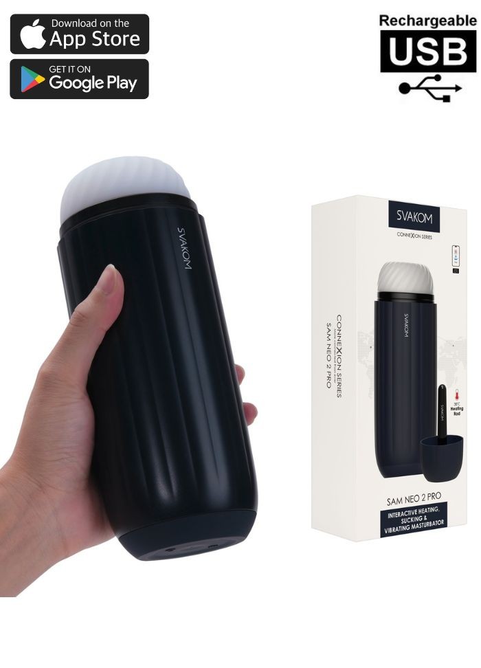 Svakom Sam NEO pro 2 - Masturbateur connecté avec application smartphone pour prendre le contrôle à distance
