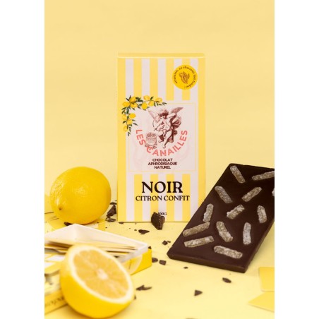 Les Canailles Chocolat aphrodisiaque au citron - Sophie Libertine Vannes