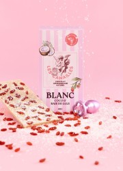 Les Canailles - Chocolat blanc aux baie de Goji en vente chez Sophie Libertine Vannes