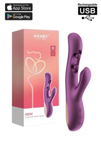 Honey play box - Sextoy pour femme Rabbit rechargeable et connecté pour femme - Sophie Libertine Vannes