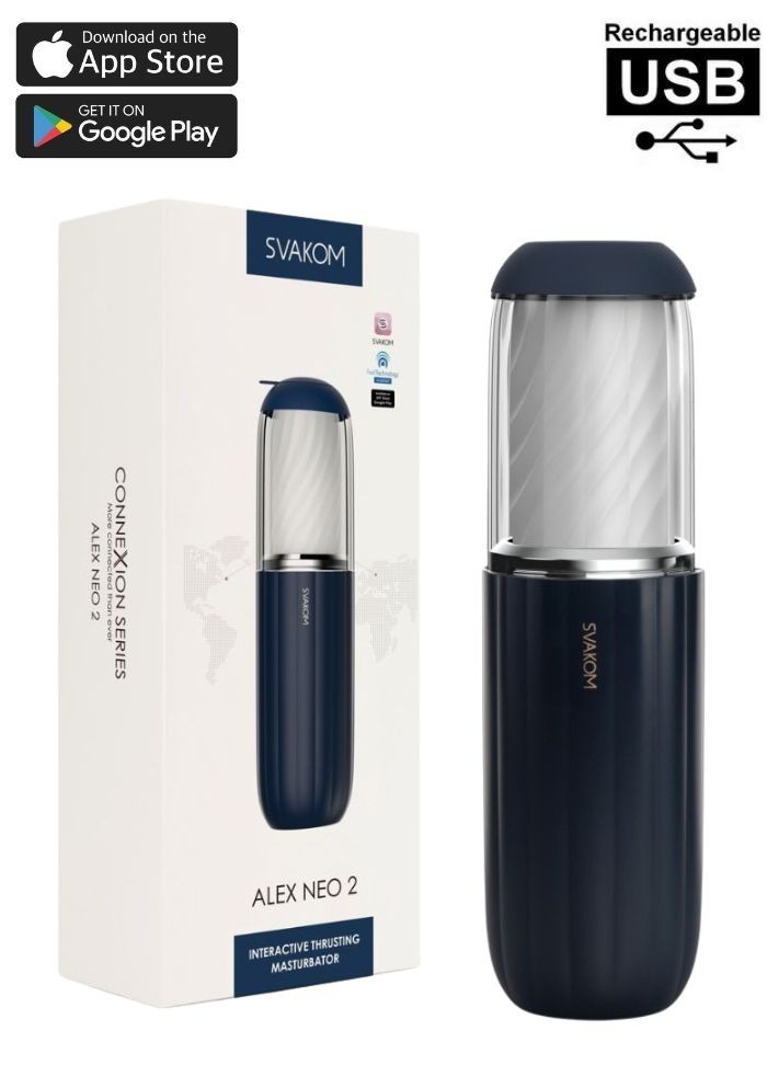 Masturbateur masculin avec système de va-et-vient modèle rechargeable - Sophie Libertine Vannes