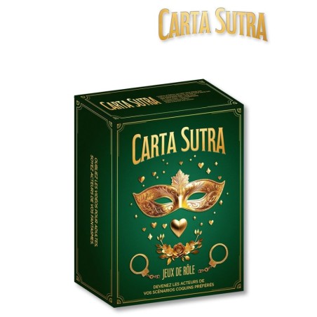 Boîte Carta Sutra Jeux de Rôle : Un design élégant pour des soirées sensuelles et pleines de complicité.